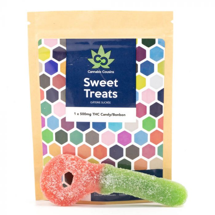 Cannabis Cousins – 500mg THC Jumbo Sour Key