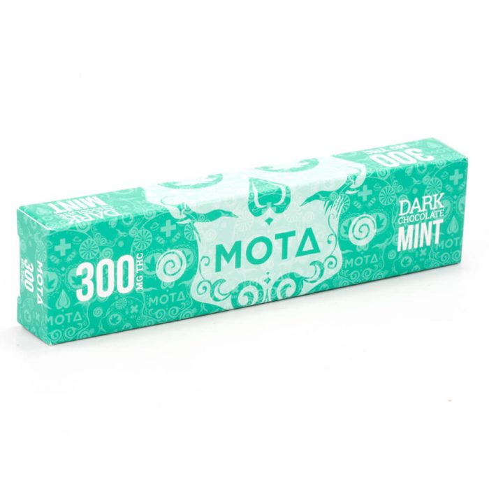 Mota – Dark Chocolate Mint Bar 300mg THC