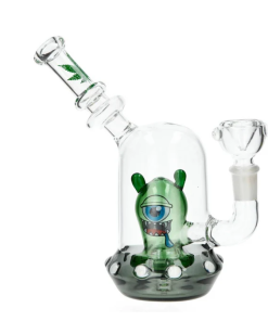 Glass Bong – Ice Bob Alien Green (35cm)