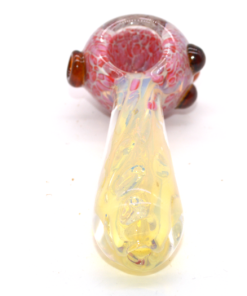 HAND PIPE | 4″ – Fumed Frit Dust