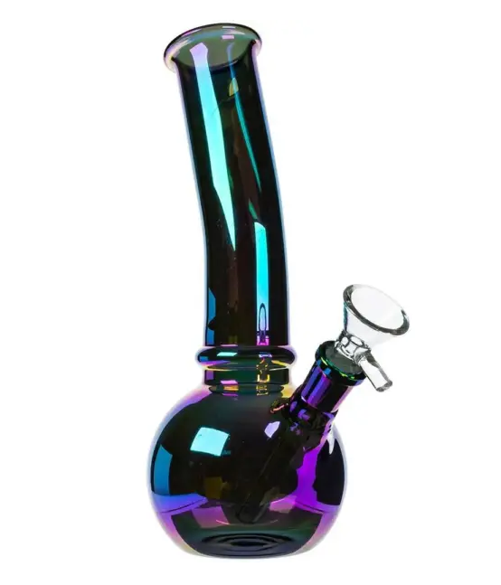 Monster Glass-Clay Bong 16cm Yellow