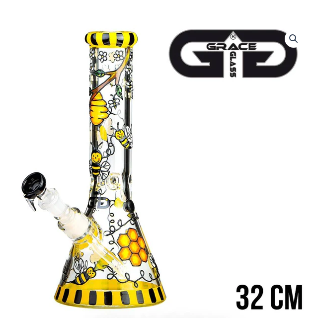 Bong Glass – Ice Alien (35cm)